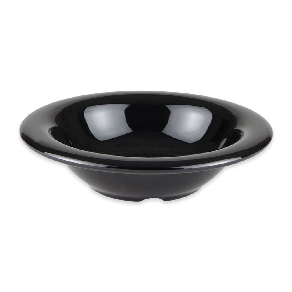 284-B86BK 8 oz Round Melamine Dinner Bowl, Black