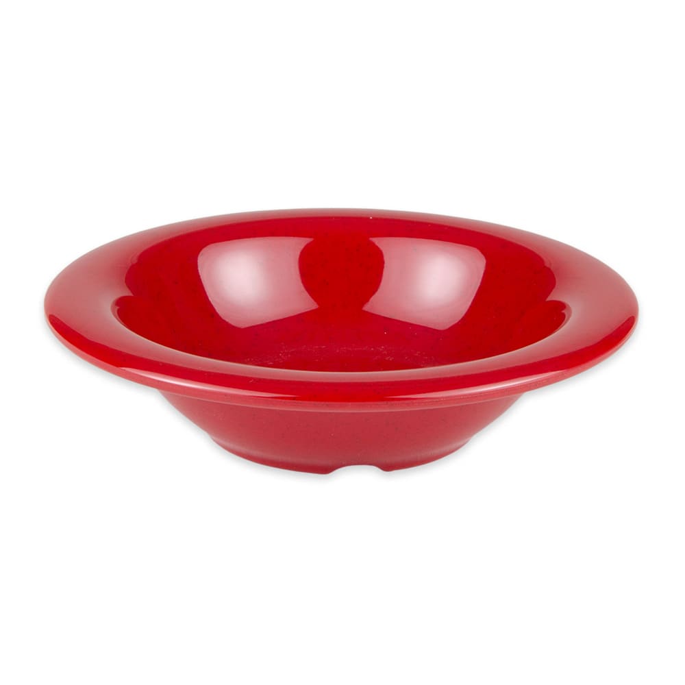 284-B86RSP 8 oz Round Melamine Dinner Bowl, Red