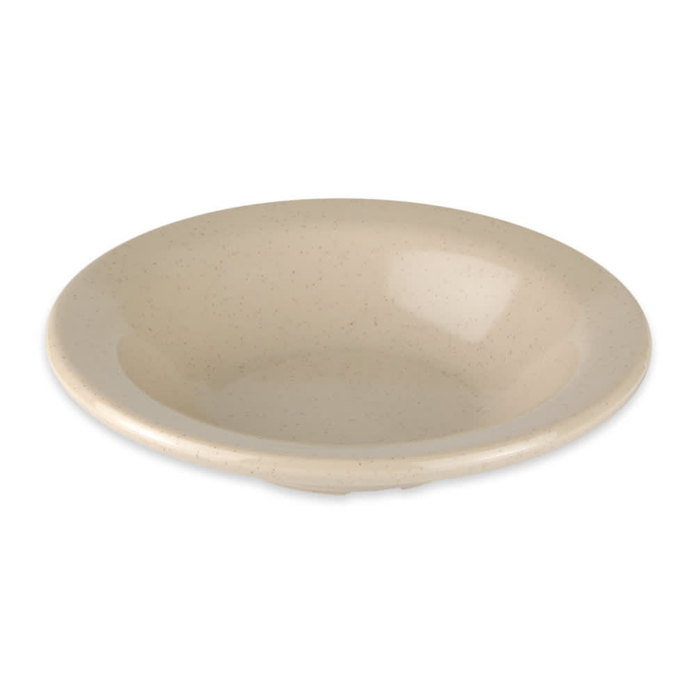 284-BF050S 3 1/2 oz Round Melamine Fruit Bowl, Sandstone