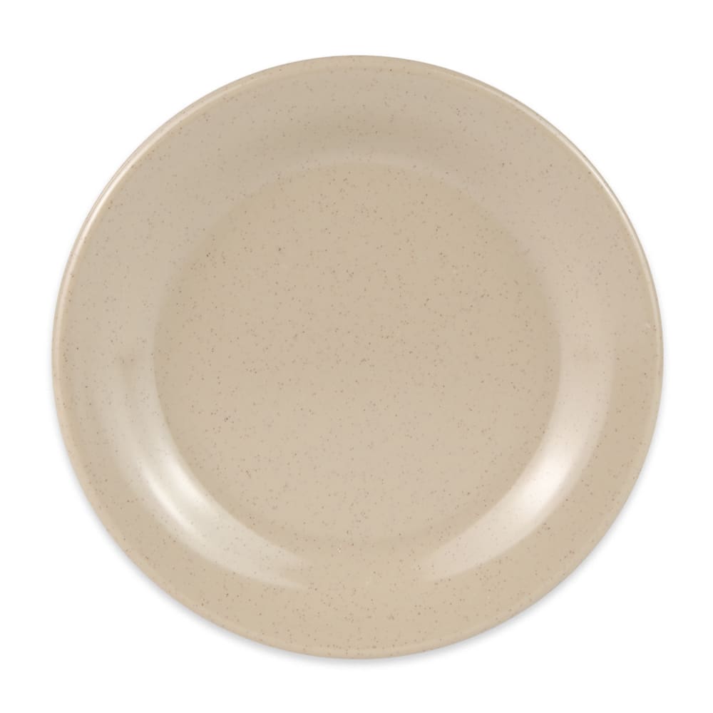 284-BF060S 6 1/4" Round Melamine Dessert Plate, Sandstone