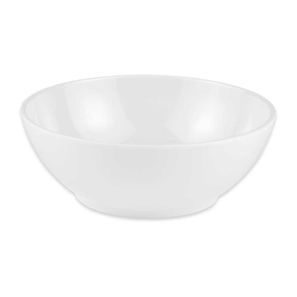 284-CS6101W 20 oz Round Melamine Dinner Bowl, White