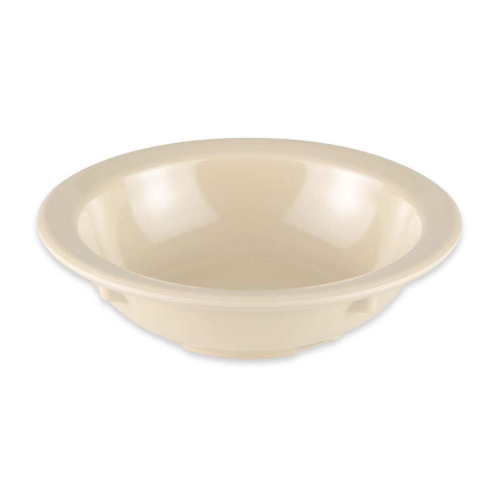 284-DN335T 3 1/2 oz Round Melamine Fruit Bowl, Tan