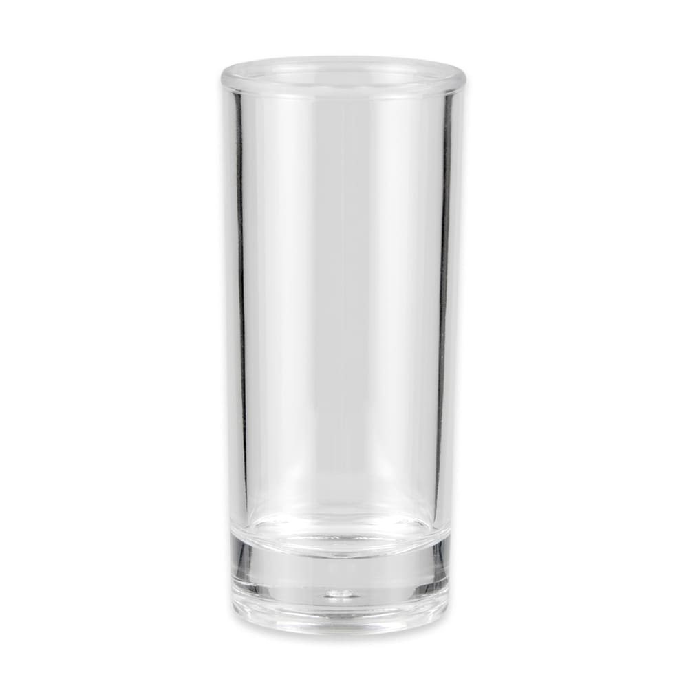 284-SW14081CL 3 oz Shooter Glass, SAN Plastic, Clear