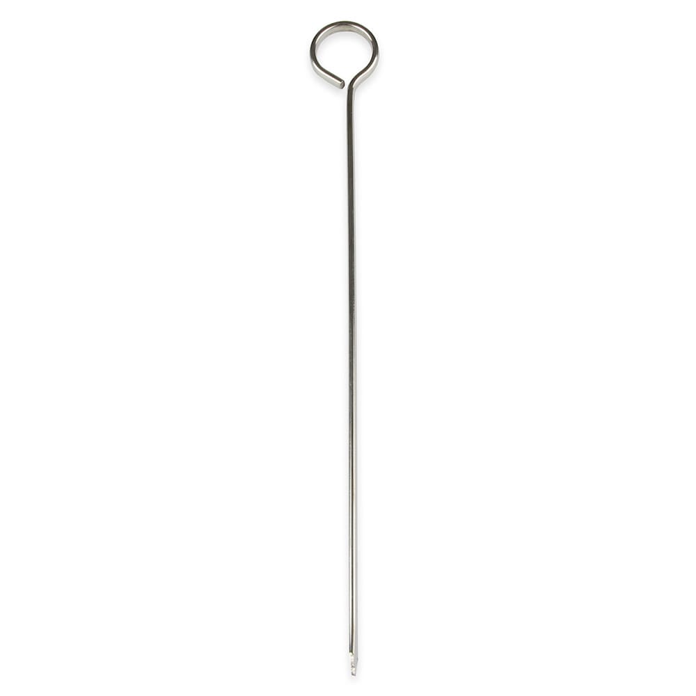 370-SKWO8 8" Oval Metal Skewer - Stainless