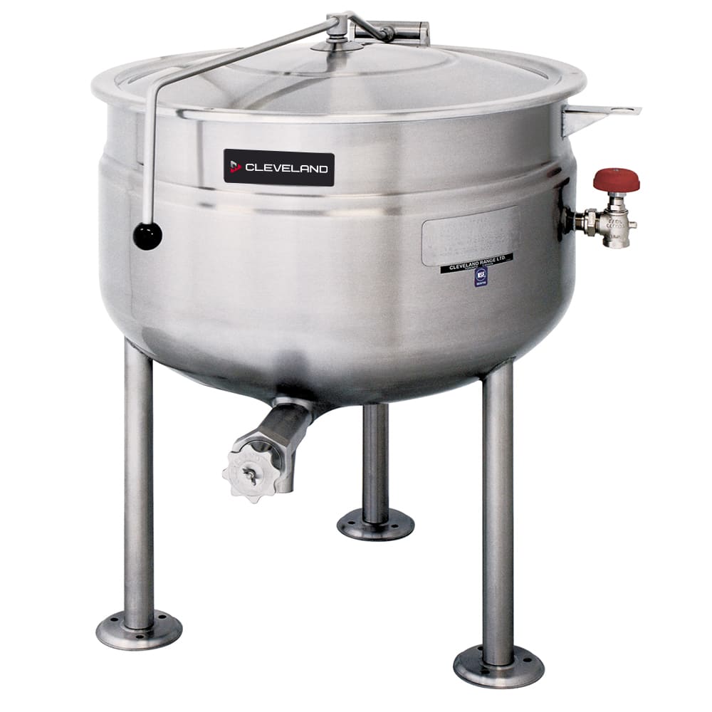 109-KDL40 40 gal Steam Kettle - Stationary, 2/3 Jacket, Direct Steam
