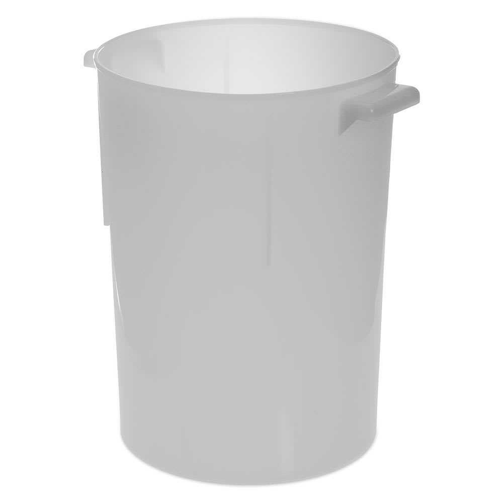028-080002 8 qt Bain Marie w/ Handles - Polyethylene, White