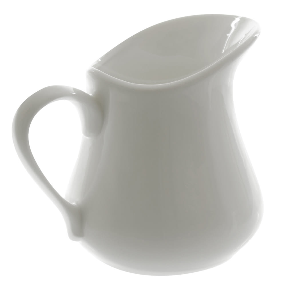861-WTR45JUG 12 oz Whittier Creamer - Porcelain, White
