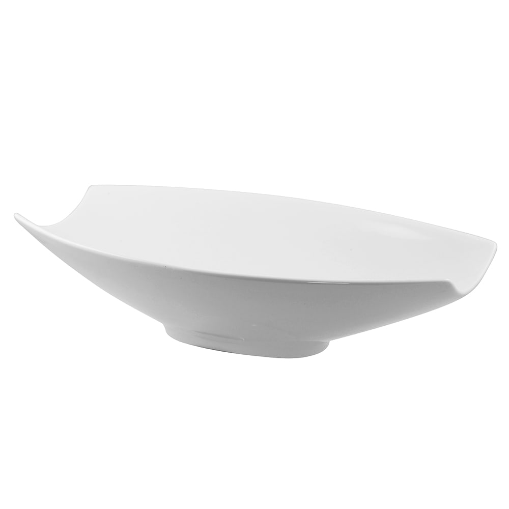 861-WTR14RECSAMBWL 48 oz Rectangular Serving Bowl - Porcelain, White