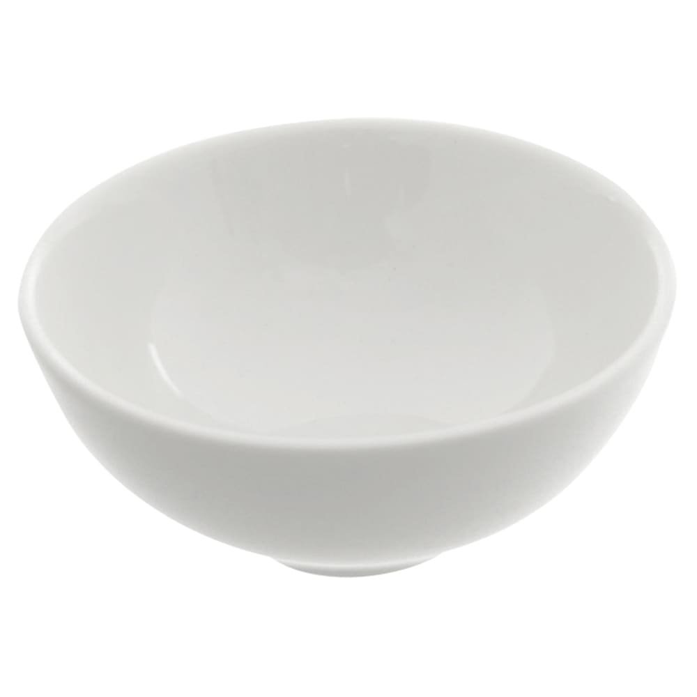 861-WTR3FTDSAU 2 oz Sauce Dish - Porcelain, White