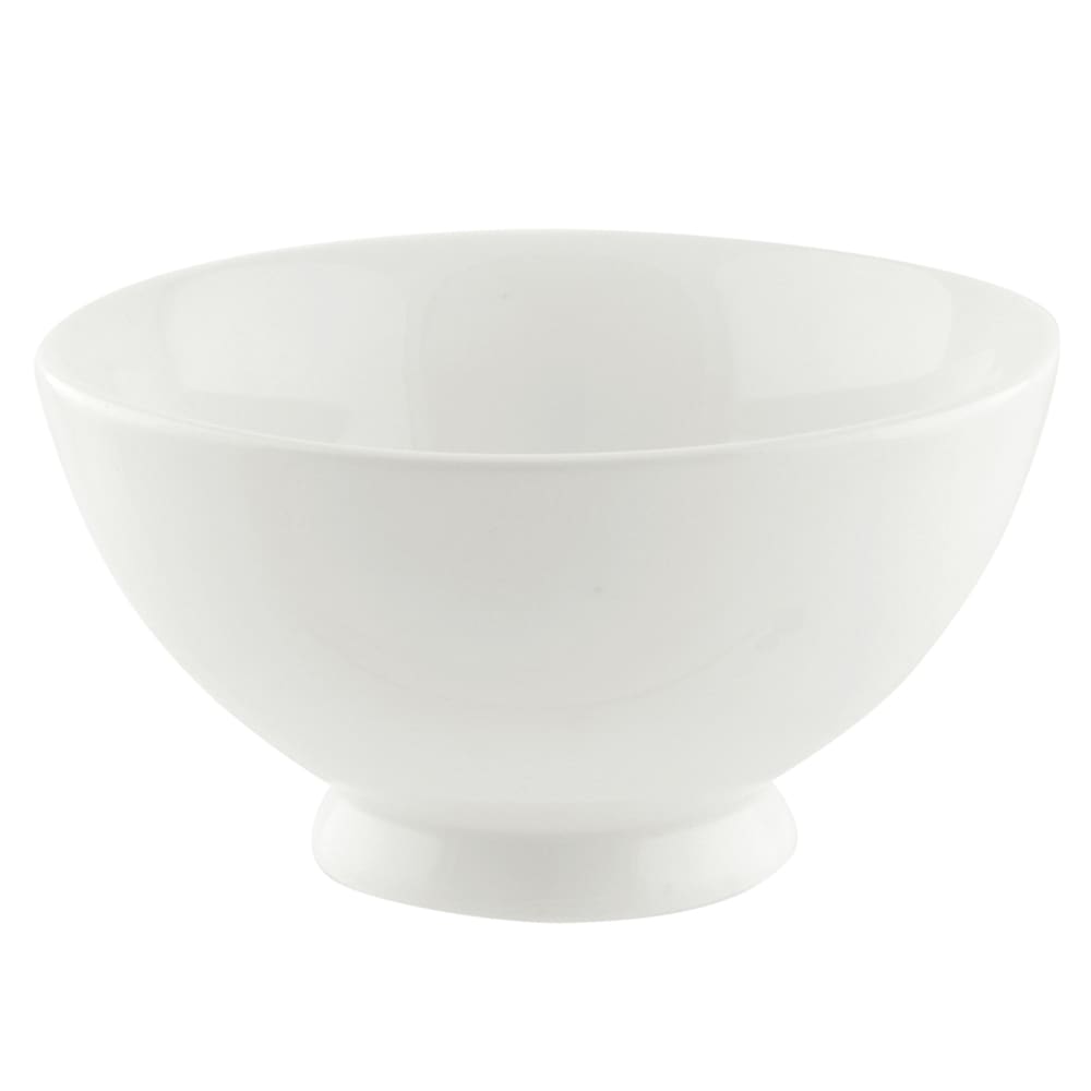 861-WTR5FTDBWL 9 oz Round Rice Bowl - Porcelain, White