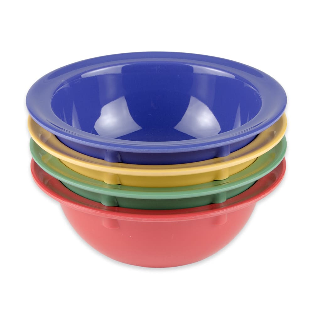 284-DN902MIX 13 oz Round Melamine Grapefruit Bowl, Assorted Colors