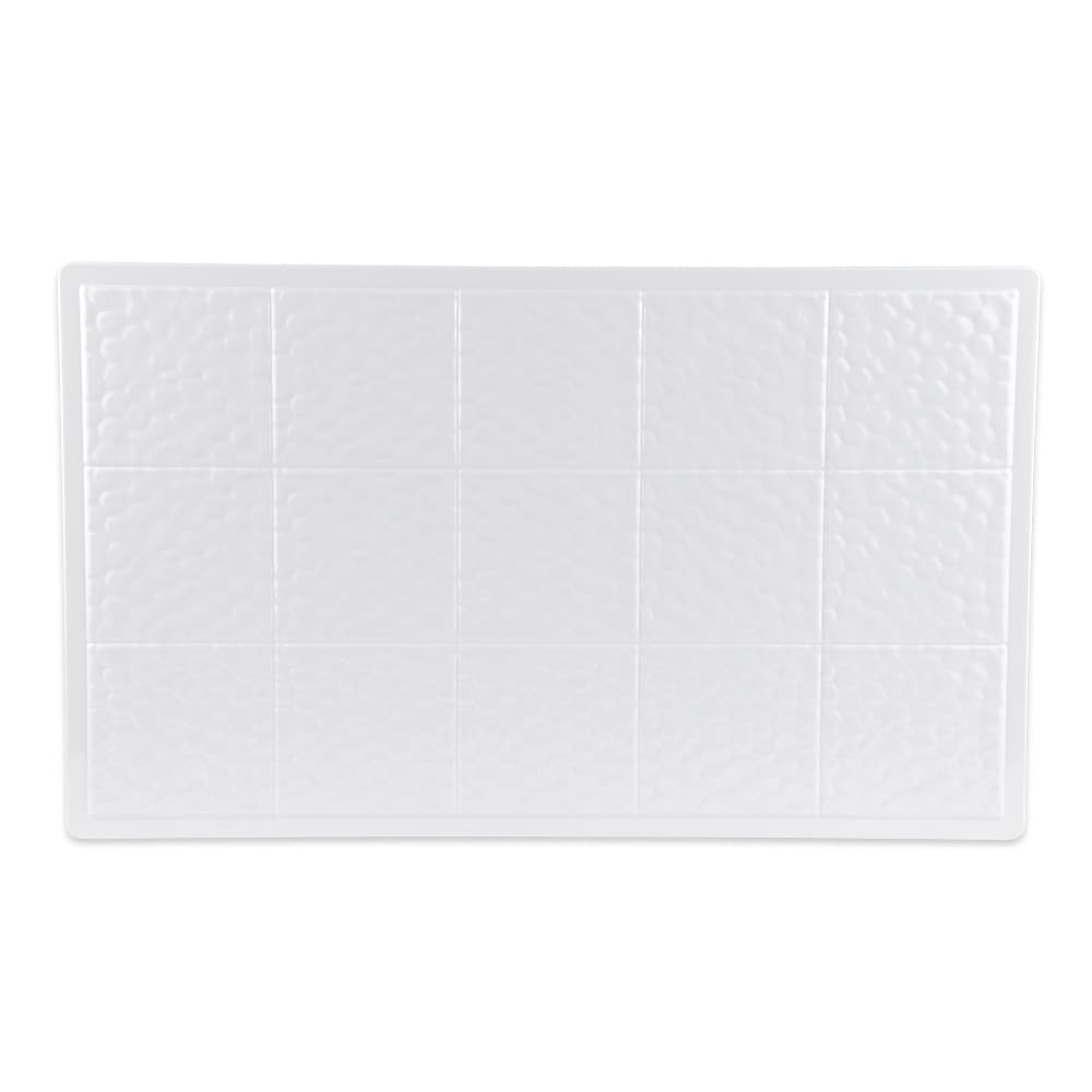 284-ML160W Full-Size Tile, Solid, Melamine, White