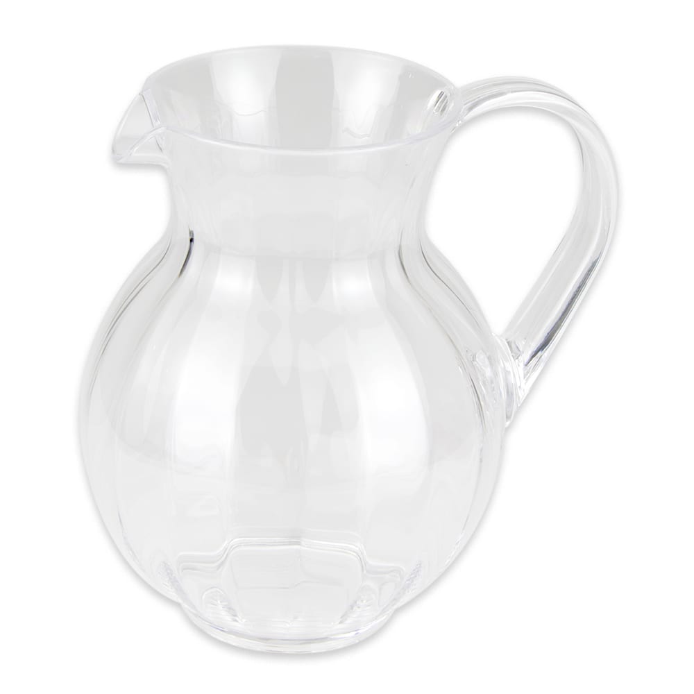 284-P4090PCCL 8 3/4" Round Beverage Pitcher, Polycarbonate, Clear