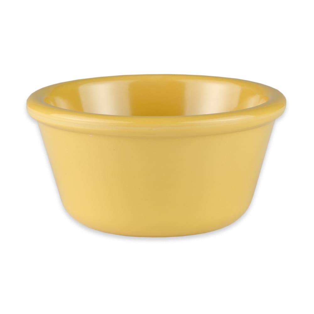 284-RM388TY 3 oz Melamine Ramekin, Yellow