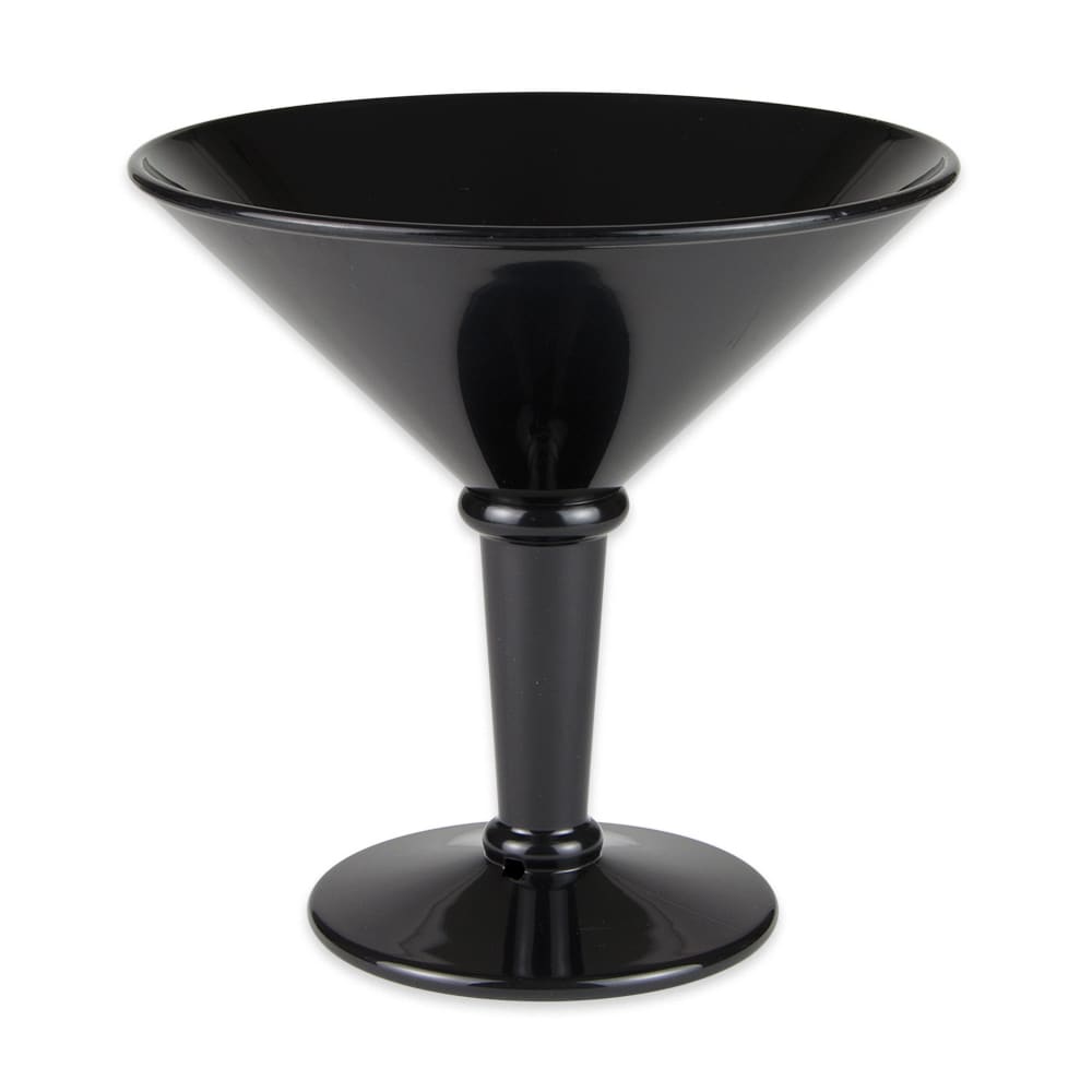 284-SW1419BK 48 oz Super Martini Glass, SAN Plastic, Black