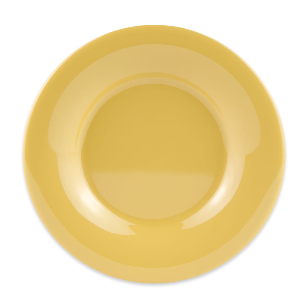 284-WP5TY 5 1/2" Round Melamine Dessert Plate, Tropical Yellow