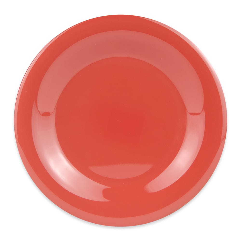 284-WP7RO 7 1/2" Round Melamine Salad Plate, Rio Orange