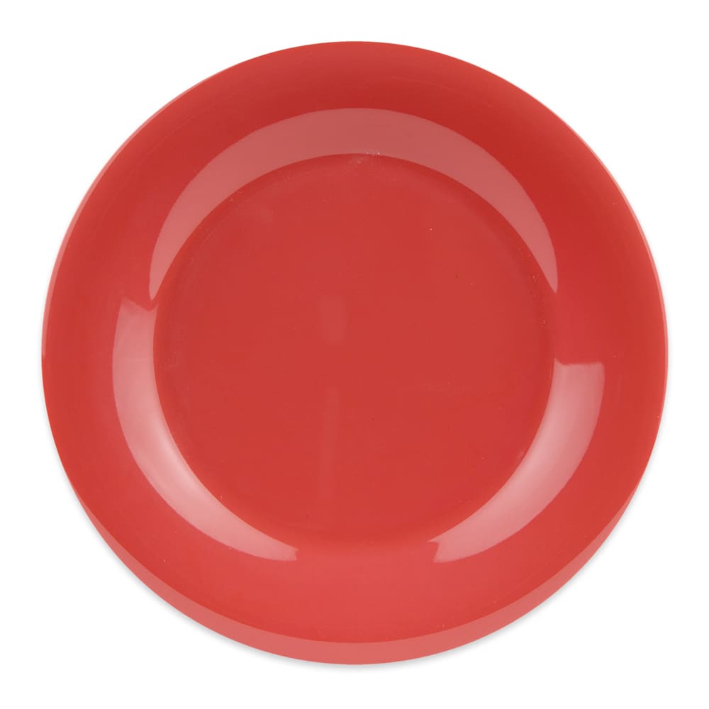 284-WP9RO 9" Round Melamine Dinner Plate, Rio Orange