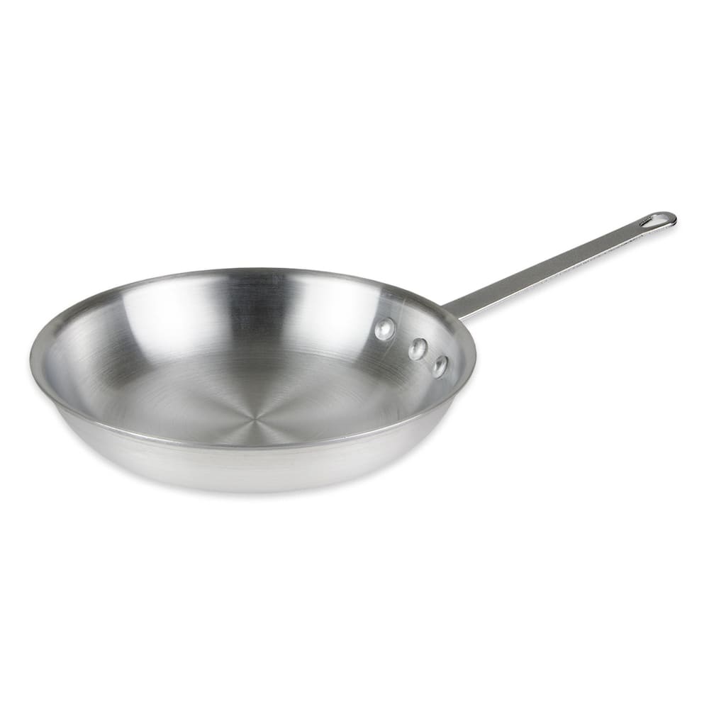 370-AFP10 10" Aluminum Frying Pan w/ Solid Metal Handle