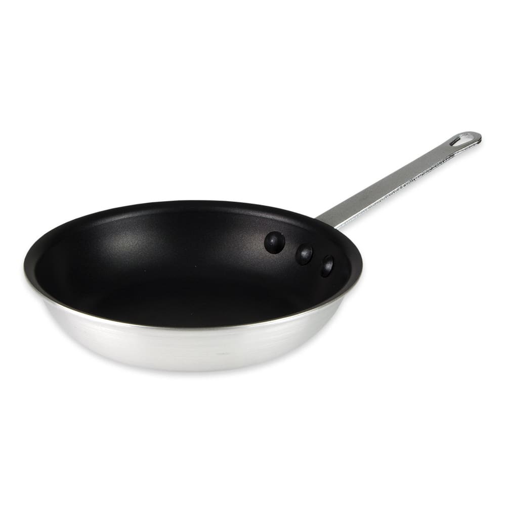 370-AFX08 8" Aluminum Frying Pan w/ Solid Metal Handle