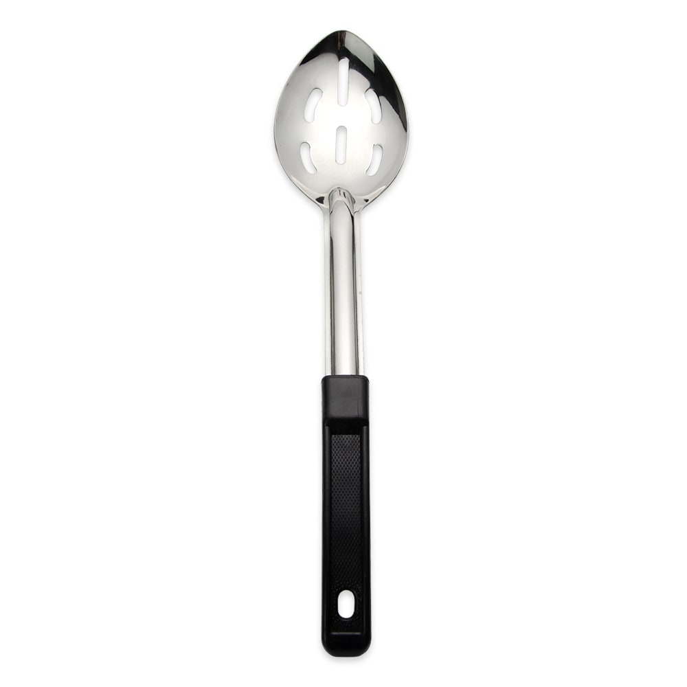 370-BBOT13N 13" Slotted Basting Spoon - Bakelite Handle, Stainless