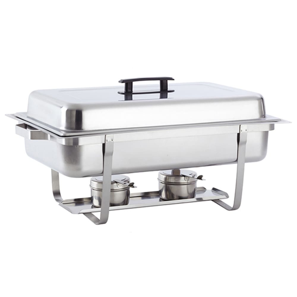 166-ECON22 Full Size Chafer w/ Lift-off Lid & Chafing Fuel Heat