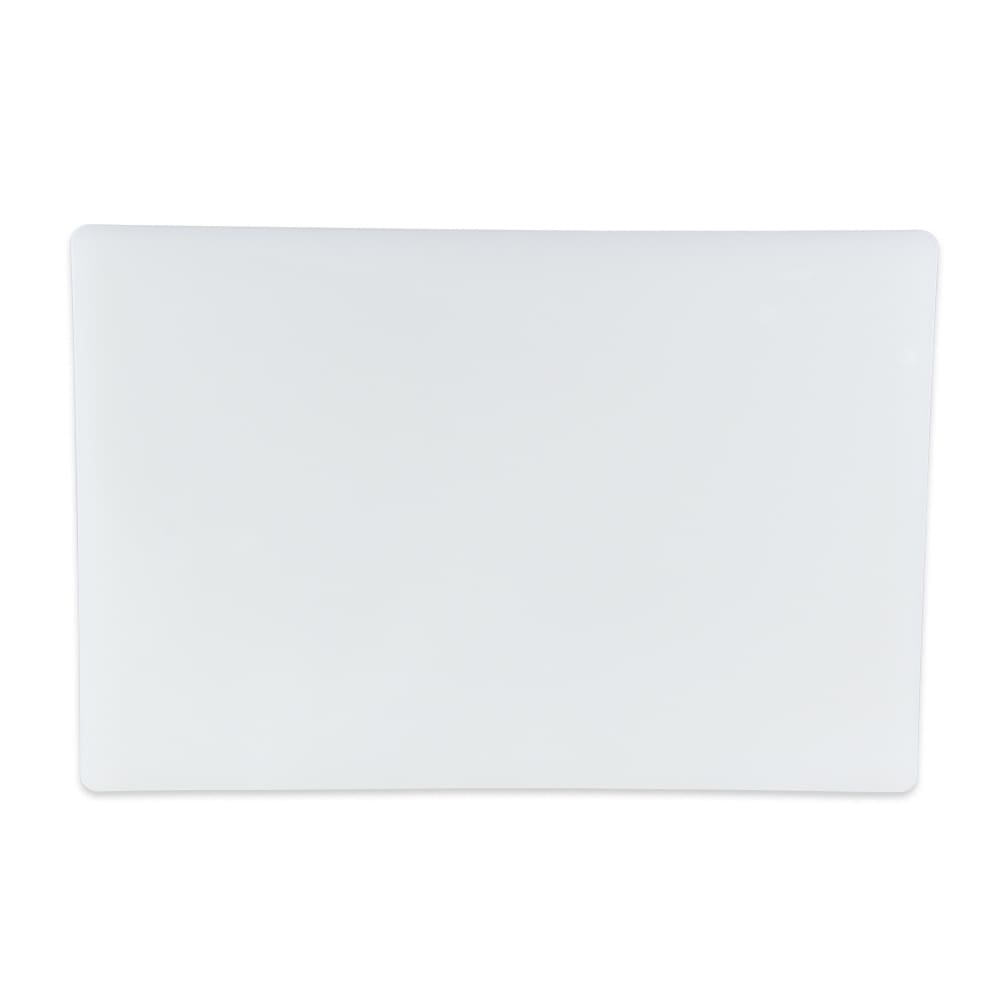 370-CB1218H Poly Cutting Board - 12x18x3/4" White