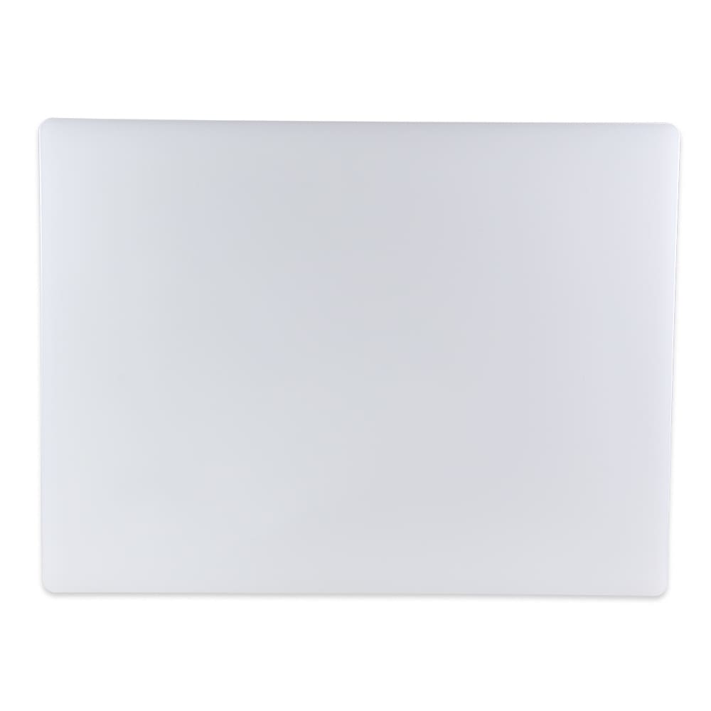 370-CB1824 Poly Cutting Board - 18x24x1/2" White