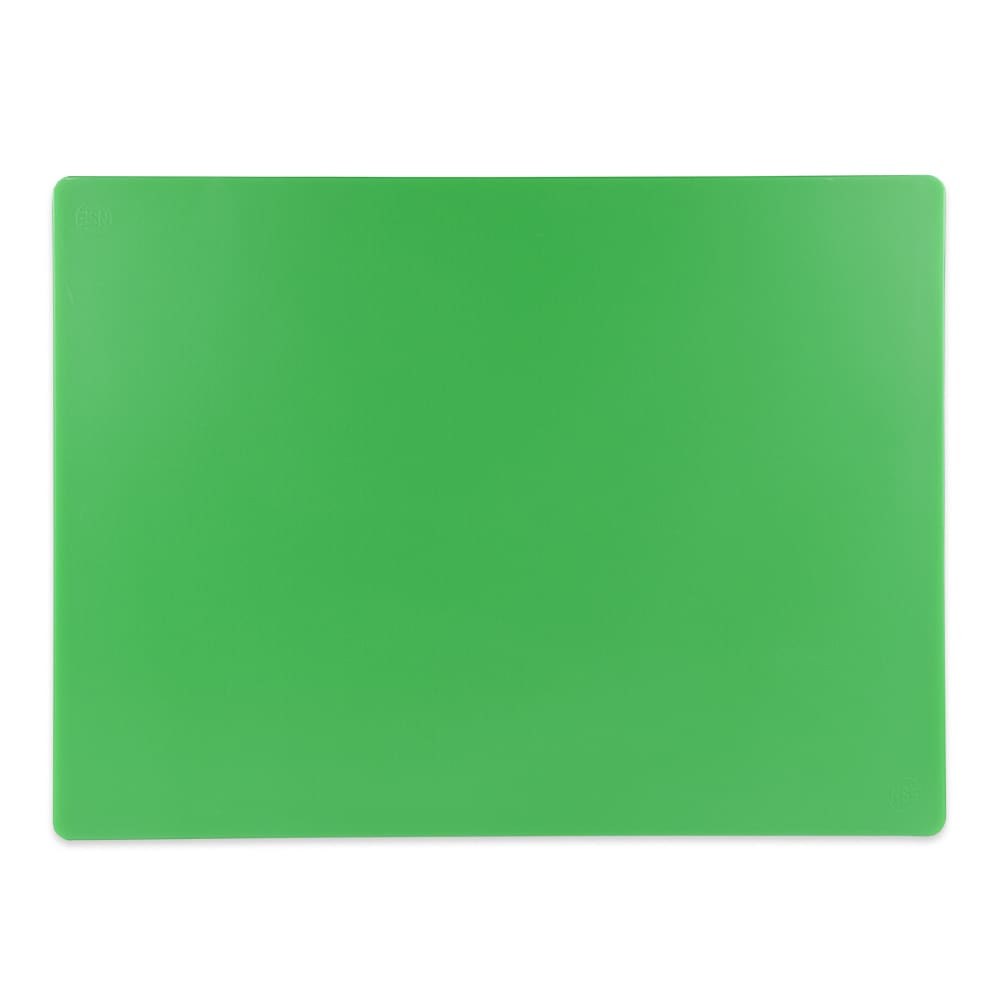 370-CBGR1824 Poly Cutting Board - 18x24x1/2" Green