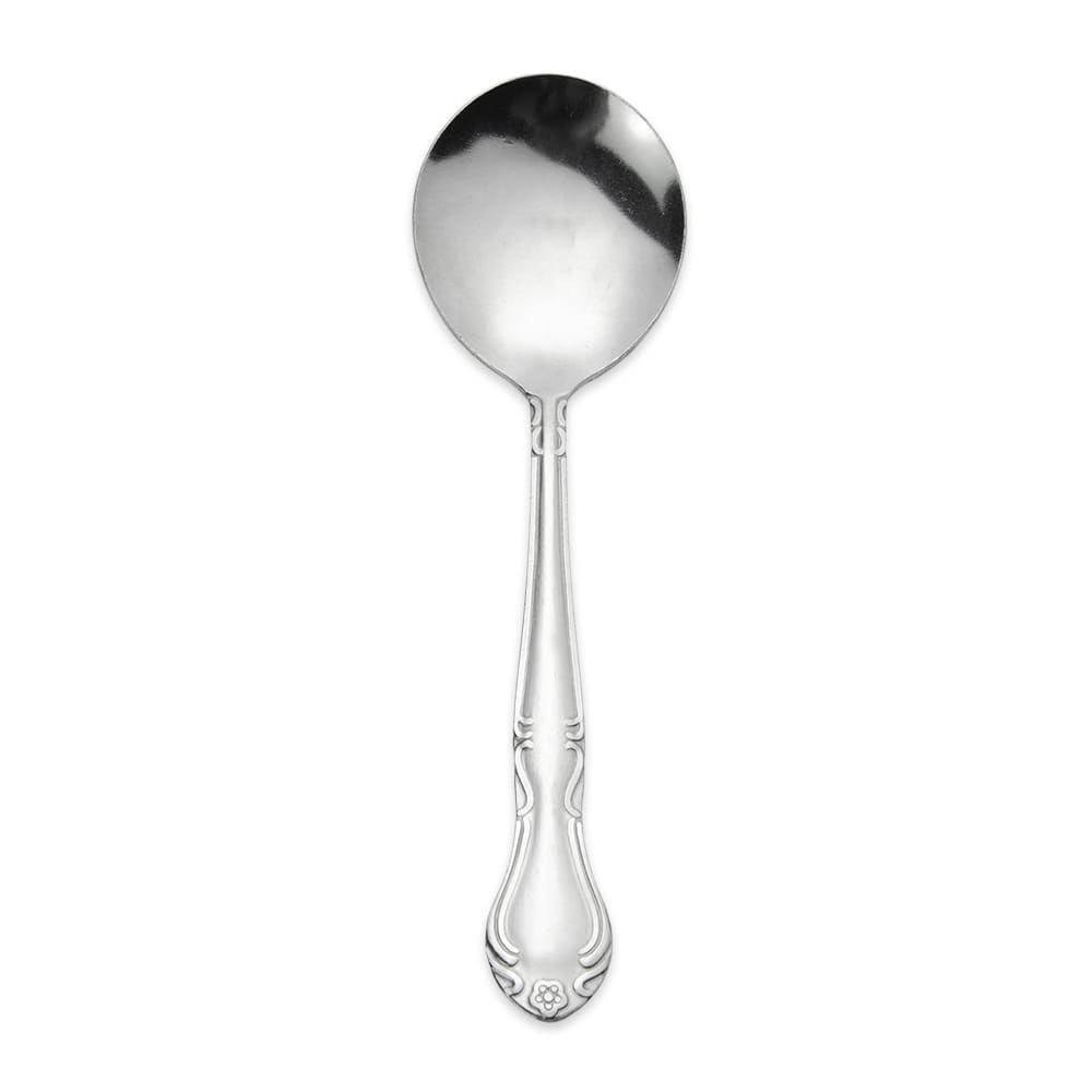 370-CE202 6 1/8" Bouillon Spoon with 18/0 Stainless Grade, Claridge Pattern