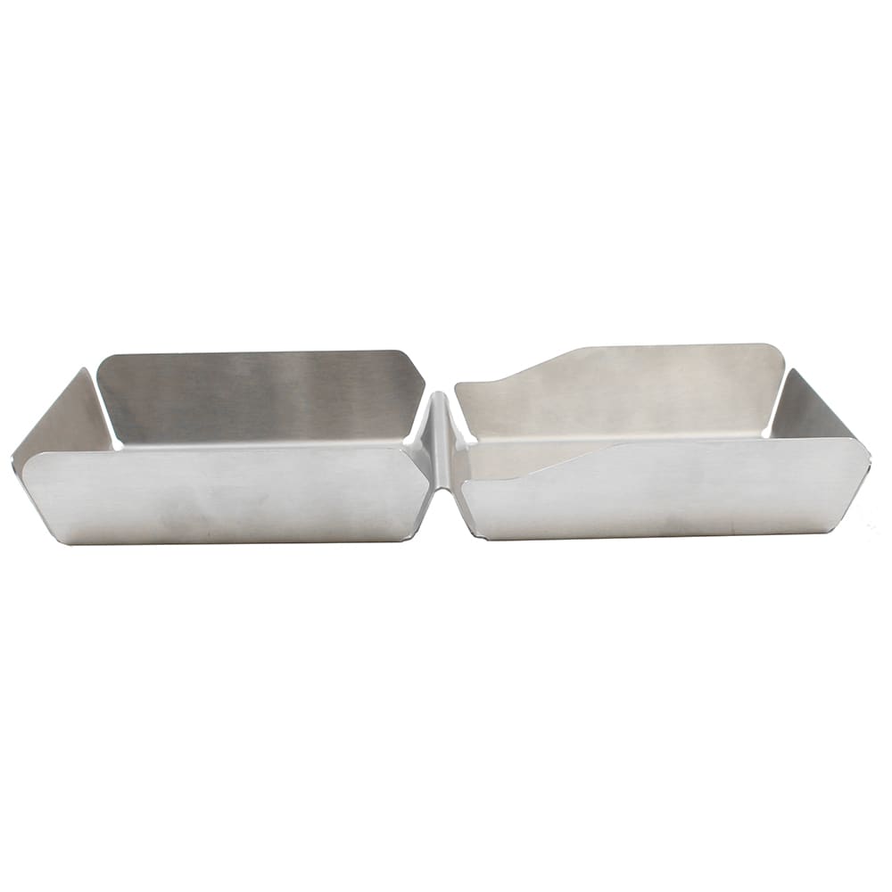 Tablecraft 20003 2 Compartment Burger Box - 11 5/8 Tablecraft 20003 2 Compartment Burger Box - 11 5/8