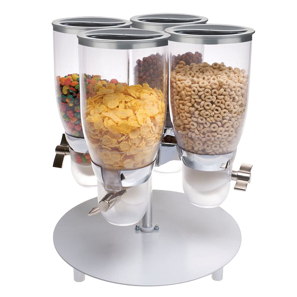 151-3514439 Countertop Cereal Dispenser, (4) 3 1/2 liter Hoppers