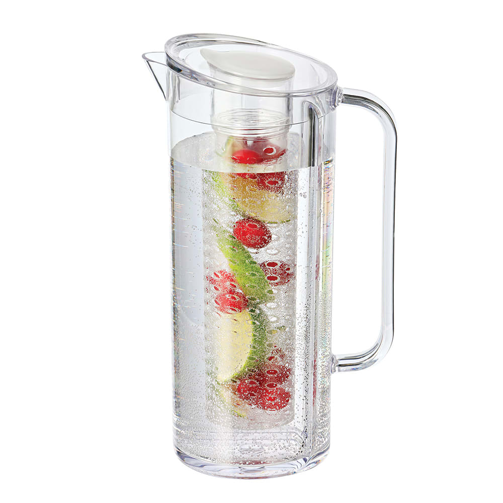 482-NEPH021 64 1/5 oz Plastic Pitcher w/ Infusion, Clear