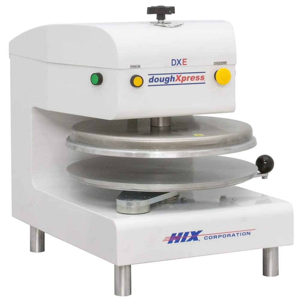 DoughXpress DXE-W Electro-Mechanical Pizza Dough Press w/ Uncoated Platens, 120 V
