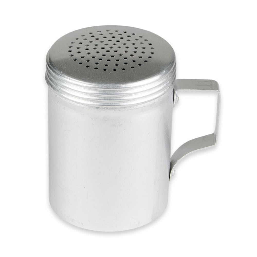 370-DRAL 8 oz Dredge/Shaker w/ Handle, Aluminum
