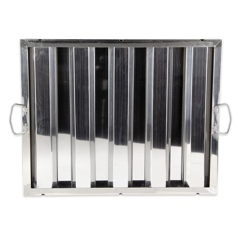 370-HF2016 Hood Baffle Filter - 19 1/2" x 15 1/2", Stainless