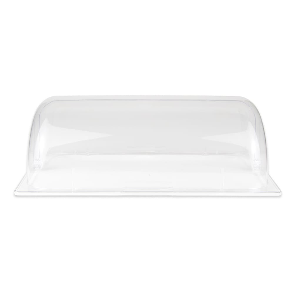 370-PC1RT Full-Size Roll-Top Display Pan Cover - Polycarbonate