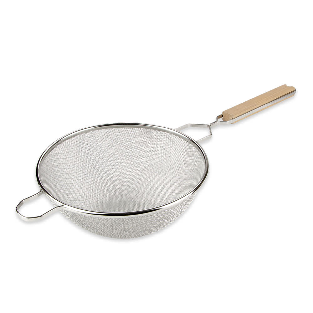 370-SDM10SS 10 1/4" Medium Mesh Double Strainer - Stainless