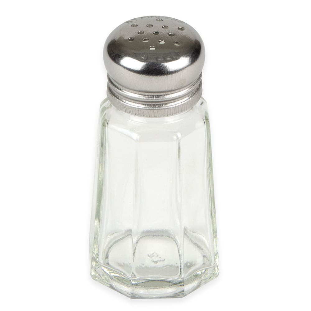 370-SKPM1 3" Shaker for Salt/Pepper - Metal Lid, Paneled