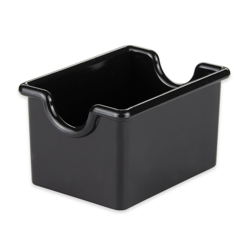 370-SPHBK Plastic Sugar Pack Holder - Black