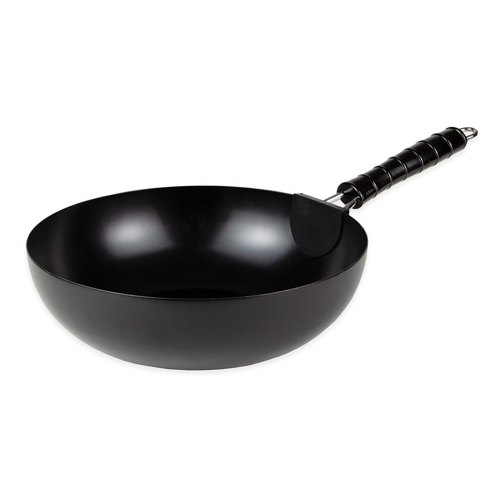 370-WOK11 11" Carbon Steel Stir Fry Pan - Induction Ready