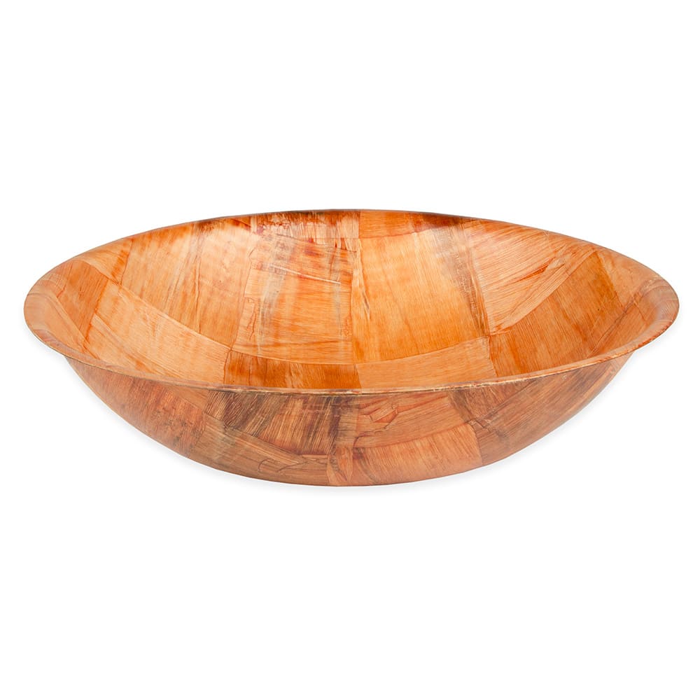 370-WSB12 12" Woven Wood Salad Bowl