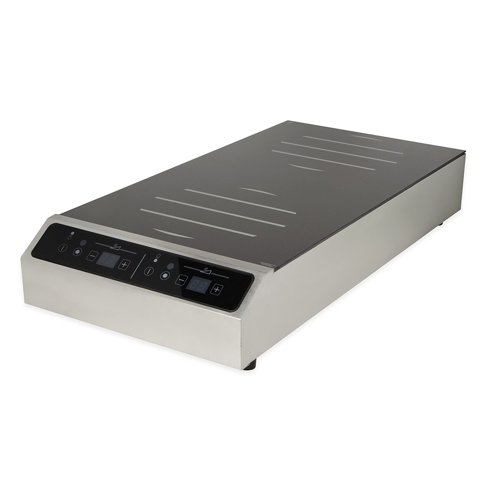 569-GL23500F Adventys Countertop Induction Range w/ (2) Burners, 208-240v/1ph