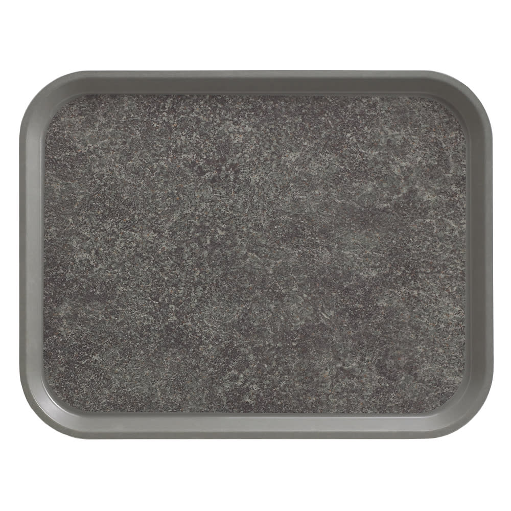 144-1418VC381 Rectangular Versa Camtray - 14x18" Pearl, Fiberglass, Gray/Titan