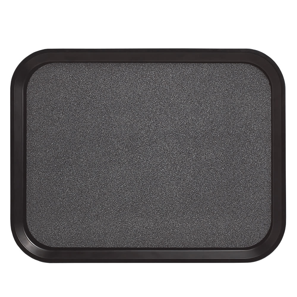 144-1418VC382 Rectangular Versa Camtray - 14x18", Fiberglass, Black/Pebbled Black