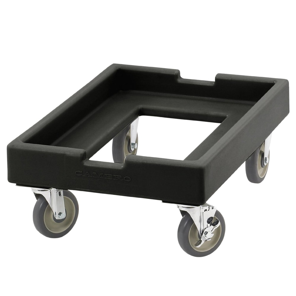 144-CD1826PDB110 Camdolly® for Pizza Dough Boxes w/ 300 lb Capacity, Black