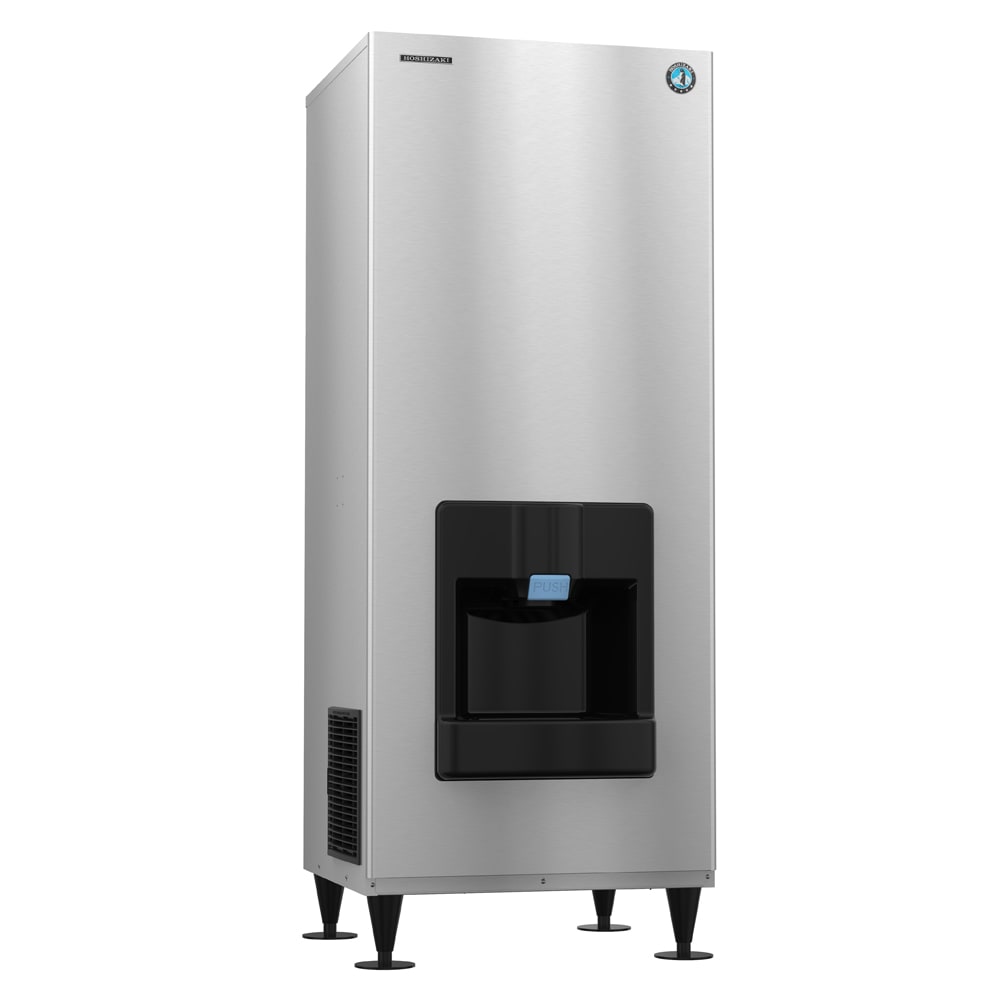 440-DKM500BAJ 545 lb Floor Model Crescent Ice Dispenser - 200 lb Storage, Bucket Fill, 115v