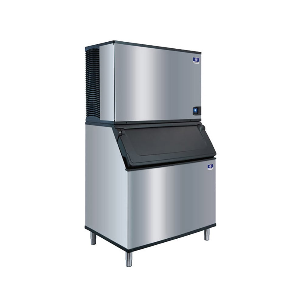 Manitowoc Ice IYT1500A/D970 1660 lb Indigo NXT™ Half Cube Ice Machine w/ Bin 882 lb Storage