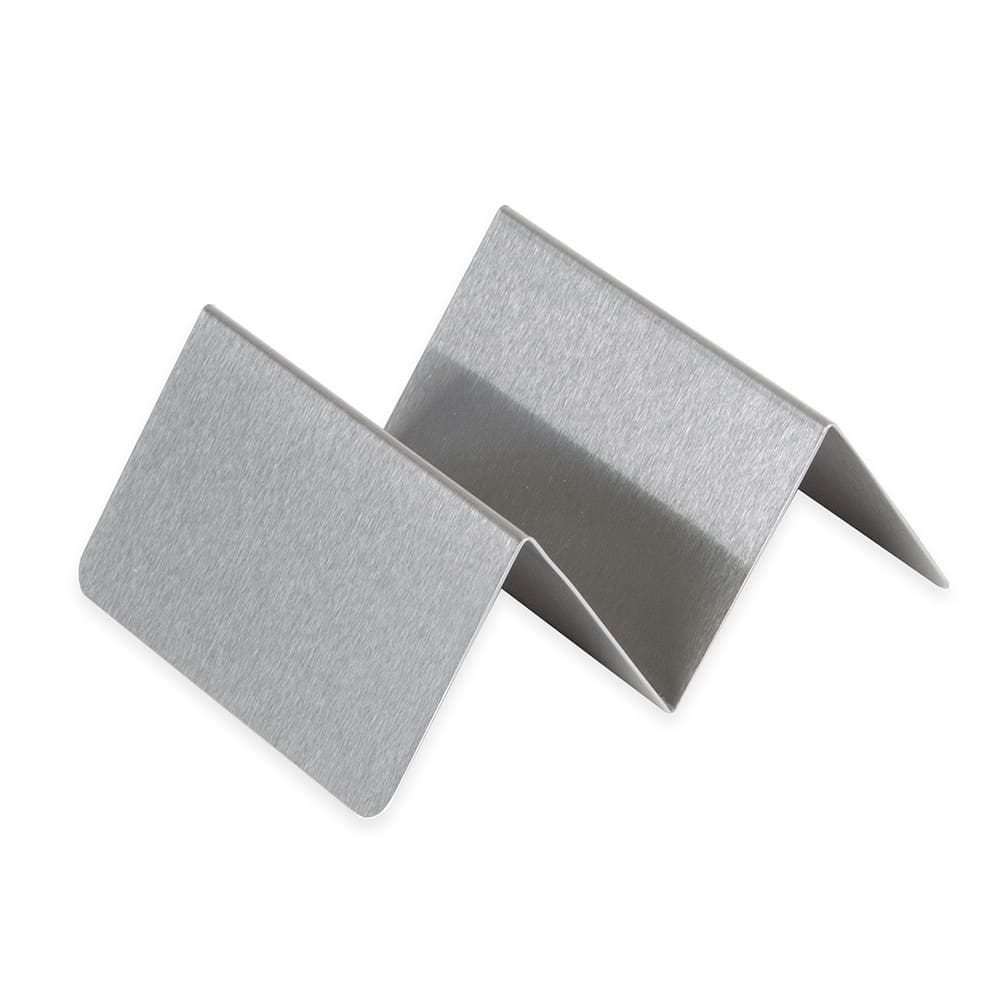 166-TSH1 Taco Holder w/ Up To 2 Compartments, Brushed/Stainless