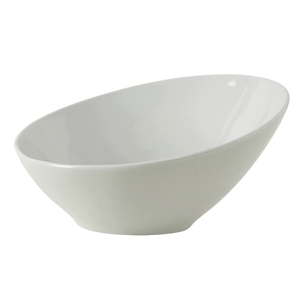 424-BPB220U 21 oz Round Bowl - Ceramic, Porcelain White